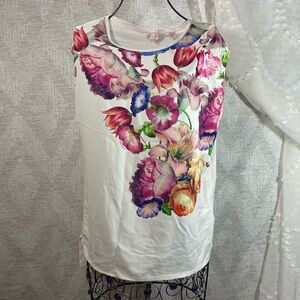 Ted Baker floral blouse size 1